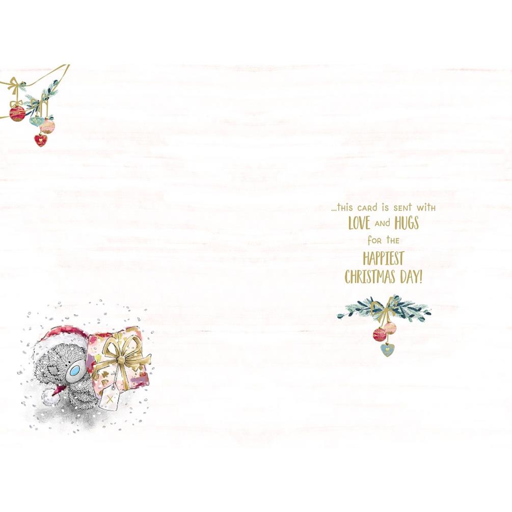 Lovely Daughter Me to You Bear Christmas Card Extra Image 1